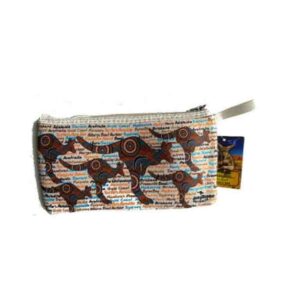 Roo Cities Beige Pencil Bag