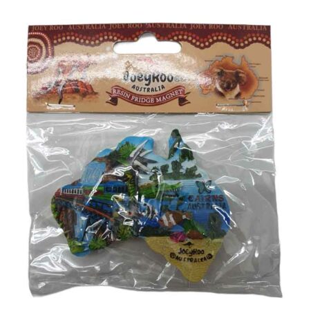 Resin Magnet Colourful Roos