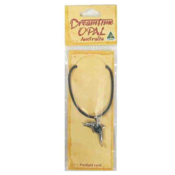 OPAL 130 Dreamtime Opal Pendant Cord Dolphin