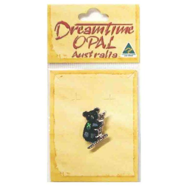 OPAL 171 Dreamtime Opal Brooch Koala