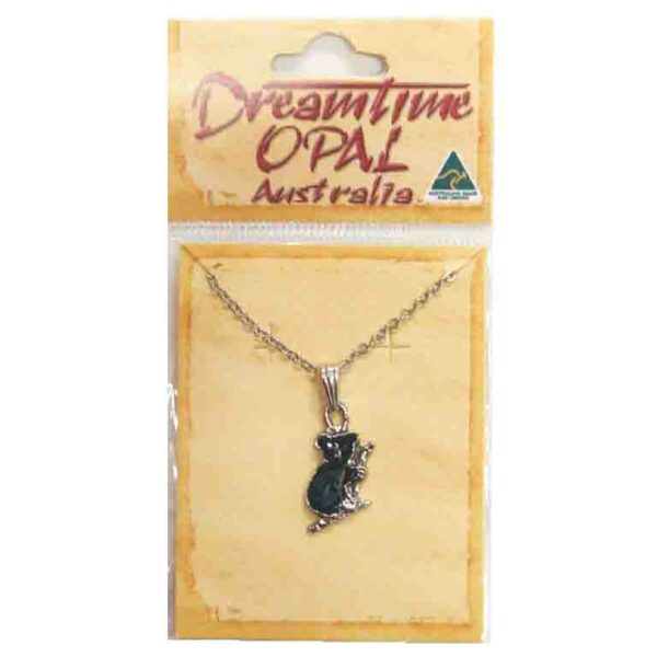 OPAL 22 Dreamtime Opal Pendant Koala