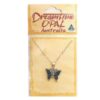 OPAL 27 Dreamtime Opal Pendant Butterfly