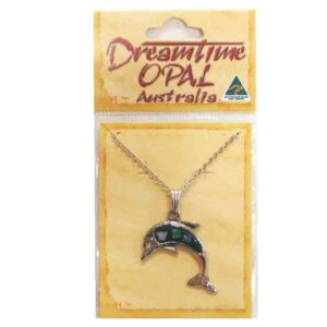 Pendant Necklace Dolphin 32mm