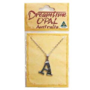 Pendant Necklace Initial “A” 16mm