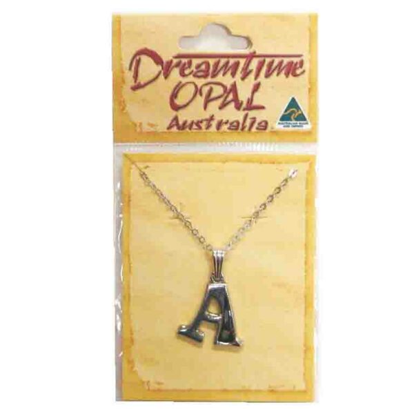 OPAL 40 Dreamtime Opal Pendant A Initial