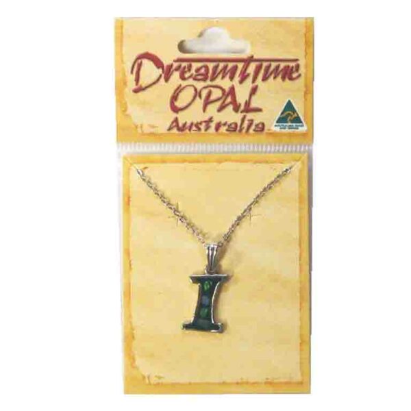 OPAL 48 Dreamtime Opal Pendant I Initial