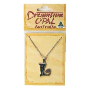 Pendant Necklace Initial “L” 16mm