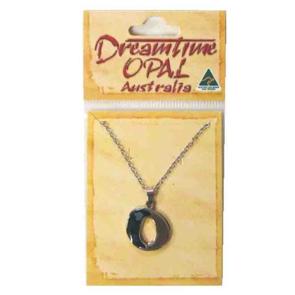 OPAL 54 Dreamtime Opal Pendant O Initial