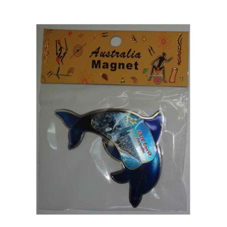 Magnet Aluminum Dolphin Gold Coast