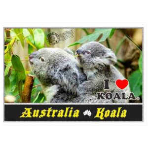 Postcard Koala / Baby