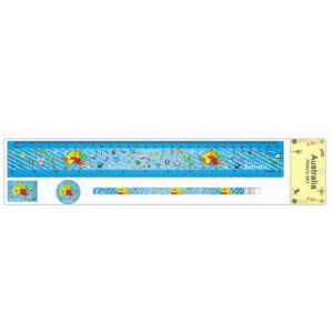 Stationery Set Map Blue