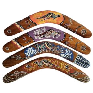 Hand Painted 16 Inch Boomerang