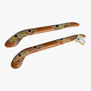 Australian Made Hunting Boomerang Dot Art