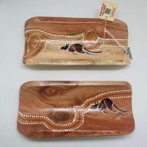 Australian Made Coolamon Traditional Art