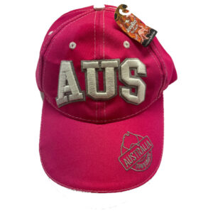 3D Cap Australian Flag Pink