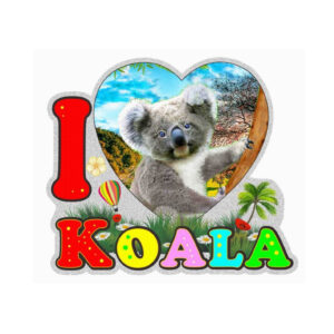 Magnet Aluminum I Love Koala