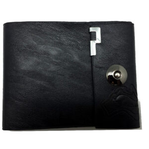 Wallet Black Australia Map with clip