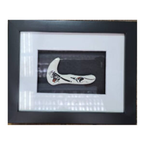 Rock Art 14×16 Framed Hook Boomerang