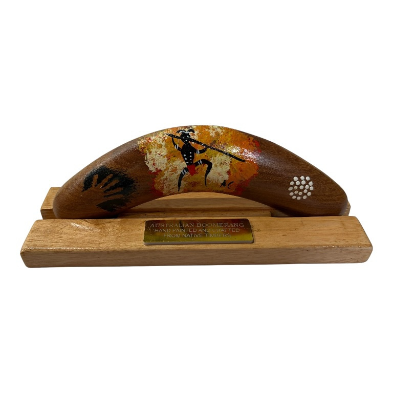 Boxed 8 Inch Arthur Conlon Boomerang with Stand 5 Boxed 8 Inch Arthur Conlon Boomerang with Stand - Image 3