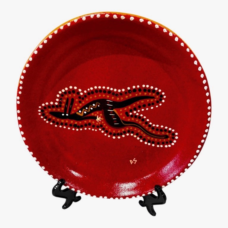 16cm Hand Painted Contemporary Animal Plate 7 16cm Hand Painted Contemporary Animal Plate - Image 5