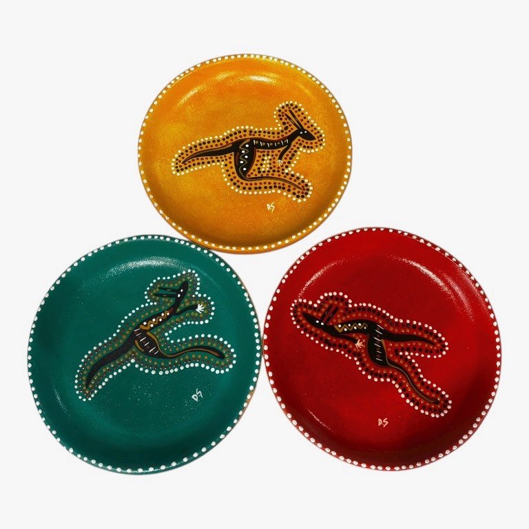 16cm Hand Painted Contemporary Animal Plate 4 16cm Hand Painted Contemporary Animal Plate - Image 2