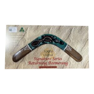 14 Inch Hand Painted Timber Returner Carded