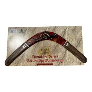 18 Inch Hand Painted Timber Returner Carded