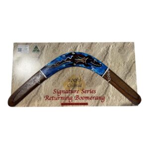 18 Inch Hand Painted Timber Returner Carded